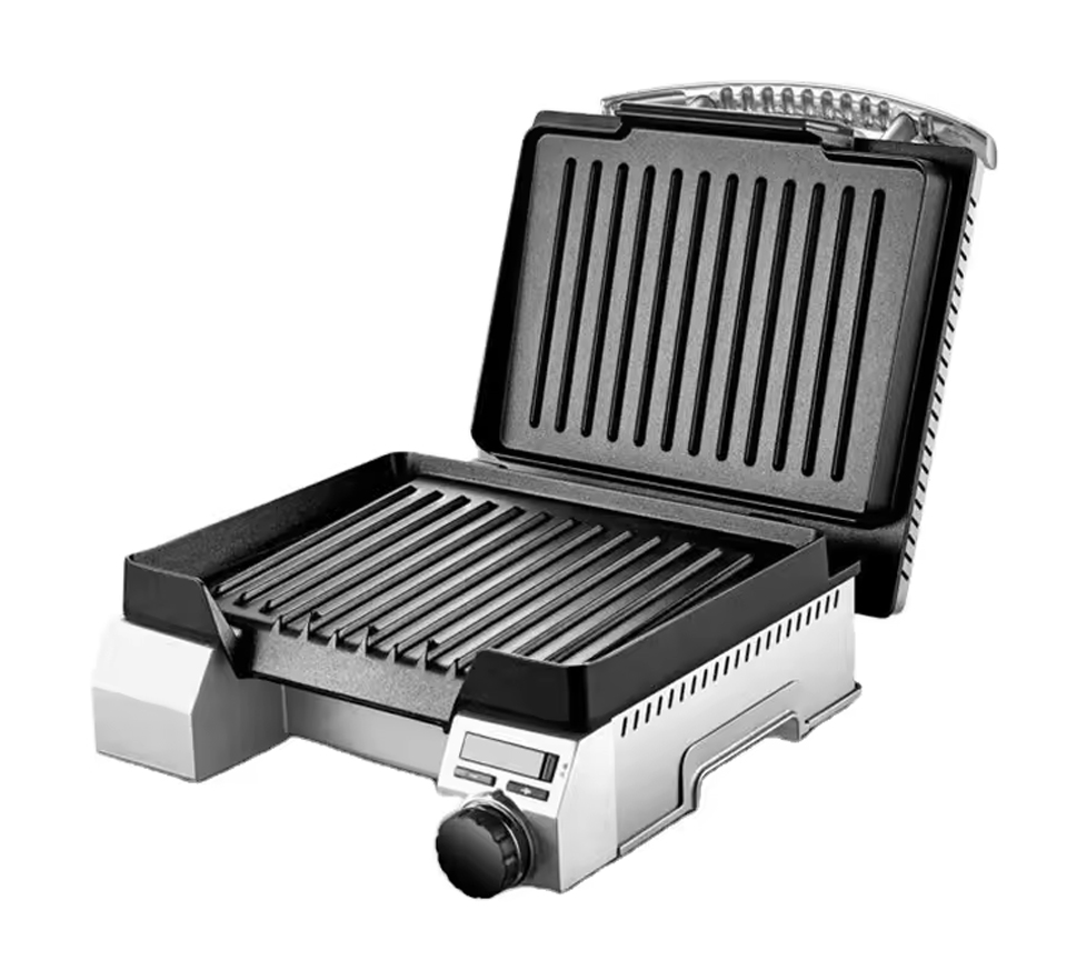 Sandwich Press Panini - เตาปิ้งย่างสเต็กแบบถอดได้ เครื่องทำแซนวิชไฟฟ้า เครื่องทำพานินี่ 1650 วัตต์ สำหรับใช้ในบ้าน