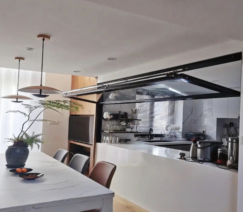 หน้าต่างอลูมิเนียมสีดำแบบพับได - Commercial Kitchen Windows บทวิจารณ์และราคา