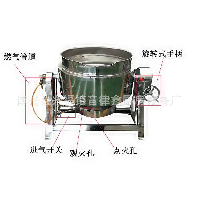 หม้อต้มซุปสแตนเลสแบบเอียงพร้อม - Commercial Kitchen Kettle บทวิจารณ์และราคา