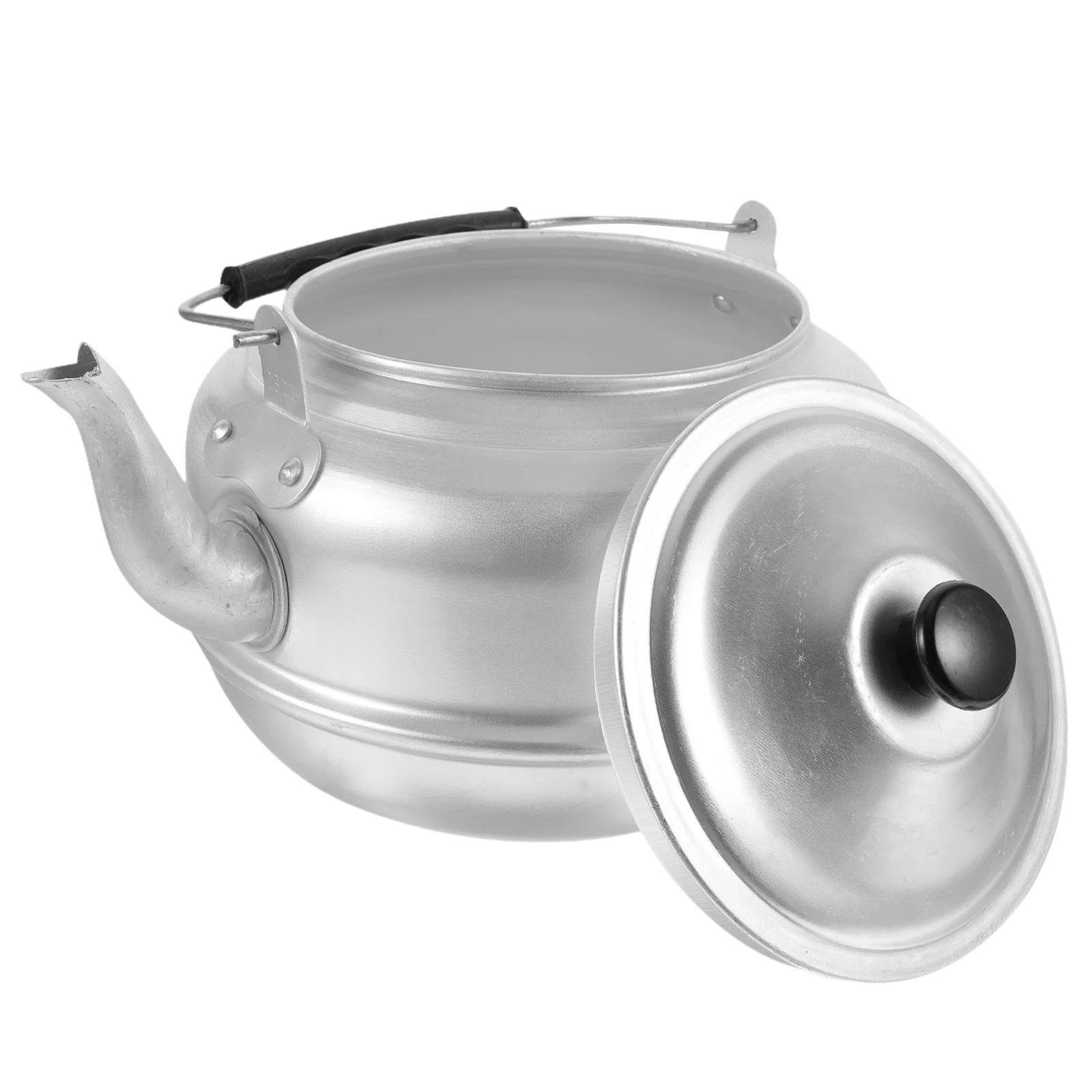กาต้มน้ำอลูมิเนียมแบบพกพา ด้าม - Commercial Kitchen Kettle บทวิจารณ์และราคา