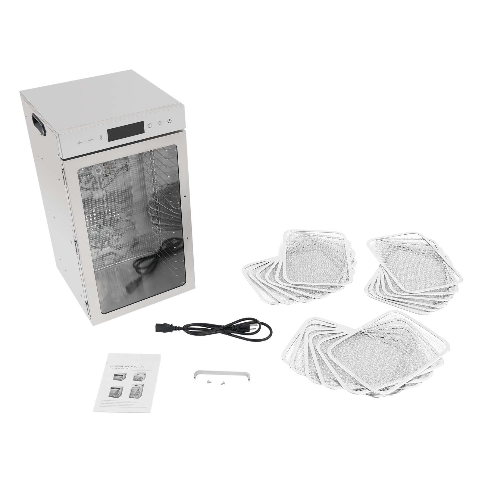 เครื่องอบแห้งอาหาร 18 ถาด 304  - Commercial Food Dehydrator บทวิจารณ์และราคา