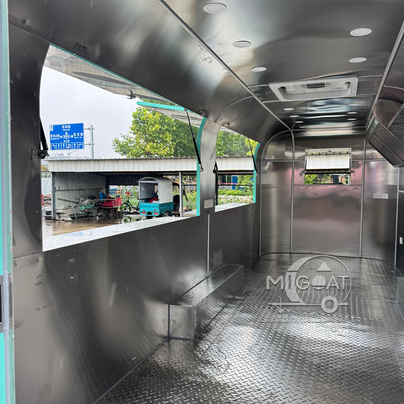 รถพ่วงขายอาหารเคลื่อนที่เชิงพา - Commercial Kitchen Windows บทวิจารณ์และราคา