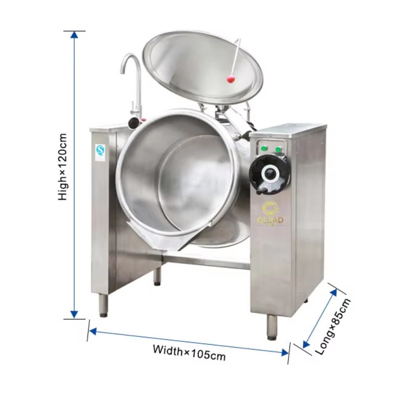 หม้อต้มไฟฟ้าแบบเอียงสำหรับใช้ใ - Commercial Kitchen Kettle บทวิจารณ์และราคา