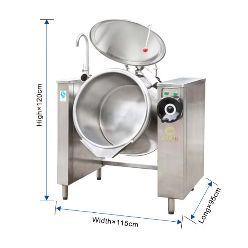 หม้อต้มไฟฟ้าแบบเอียงสำหรับใช้ใ - Commercial Kitchen Kettle บทวิจารณ์และราคา