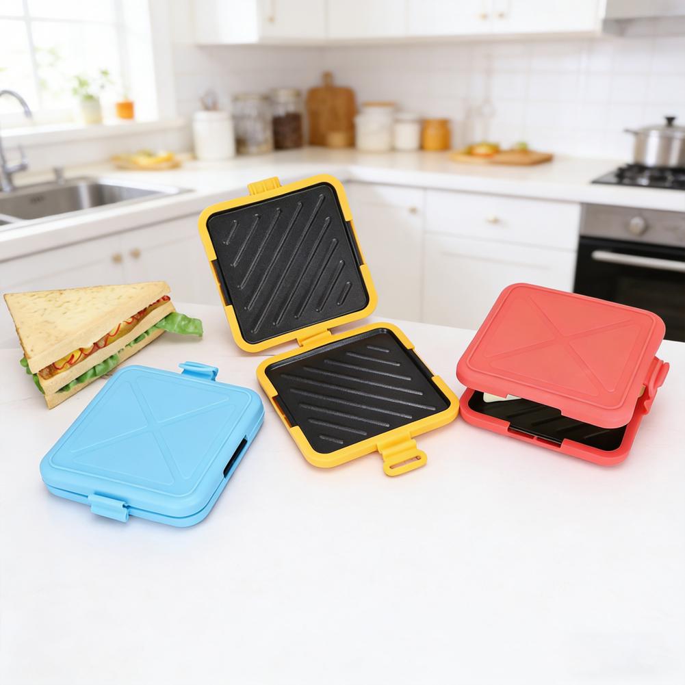 เครื่องทำแซนวิชไมโครเวฟ ถาดอบเ - Sandwich Press Panini บทวิจารณ์และราคา