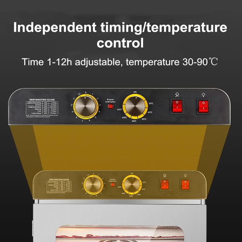 10 ชั้นสแตนเลสอาหาร Dehydrator - Commercial Food Dehydrator บทวิจารณ์และราคา